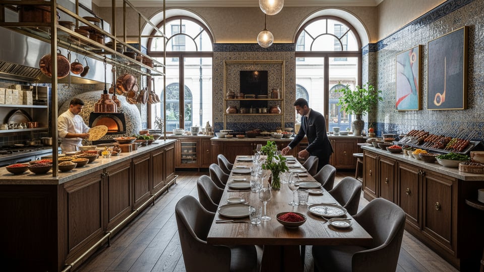 Estrategia de marketing digital para Atraer Comensales Ejecutivos para Restaurante Iraní Naroon en Londres