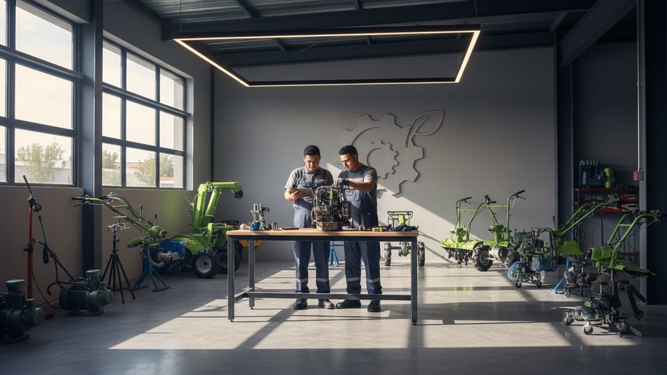 Estrategia de marketing digital para Centro de Reparación de Maquinaria Agrícola Ligera en la Región de Murcia