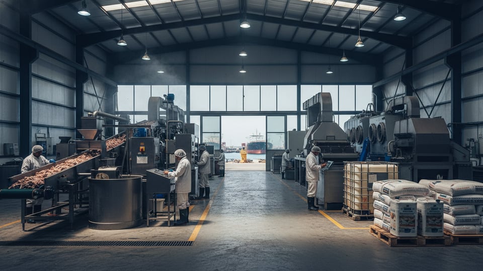 Estrategia de marketing digital para Planta de Subproductos de la Industria Pesquera en Huelva, Andalucía