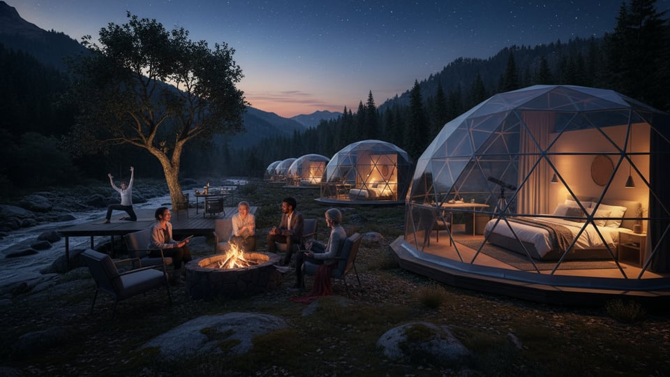 Camping Boutique con Domos y Experiencias de Naturaleza en Soria, Castilla y León Estrategia de marketing digital para Camping Boutique con Domos y Experiencias de Naturaleza en Soria, Castilla y León