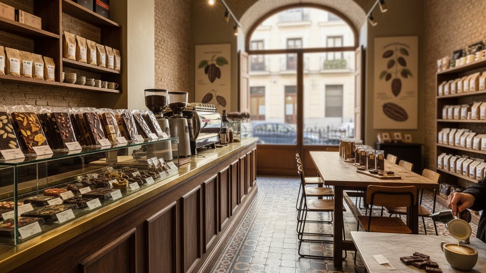 Estrategia de marketing digital para Estrategia de Captación para Chocolatería y Café en Olavide, Madrid