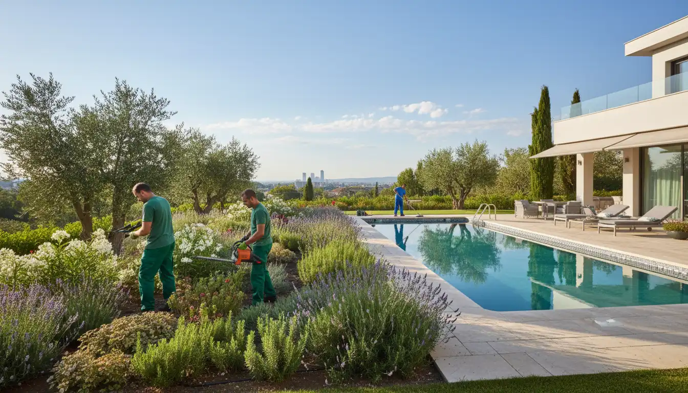 Estrategia de marketing digital para Captar Comunidades para Mantenimiento de Jardines y Piscinas en Madrid