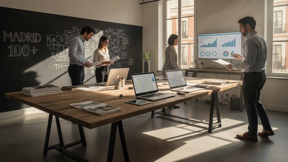 Estrategia de marketing digital para Generar 100 Asociados para Asociación Inmobiliaria en Madrid