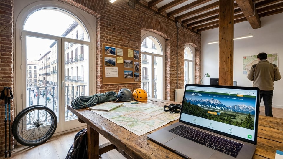 Estrategia de marketing digital para Marketing para Agencia de Viajes de Aventura en Madrid