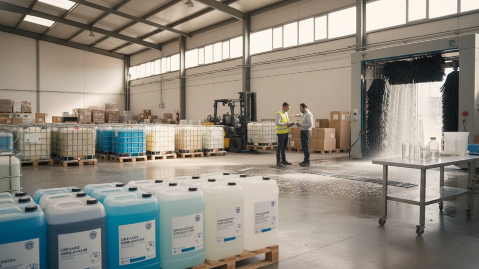 Estrategia de marketing digital para Marketing para Distribuidor de Detergentes para Lavado de Coches en España