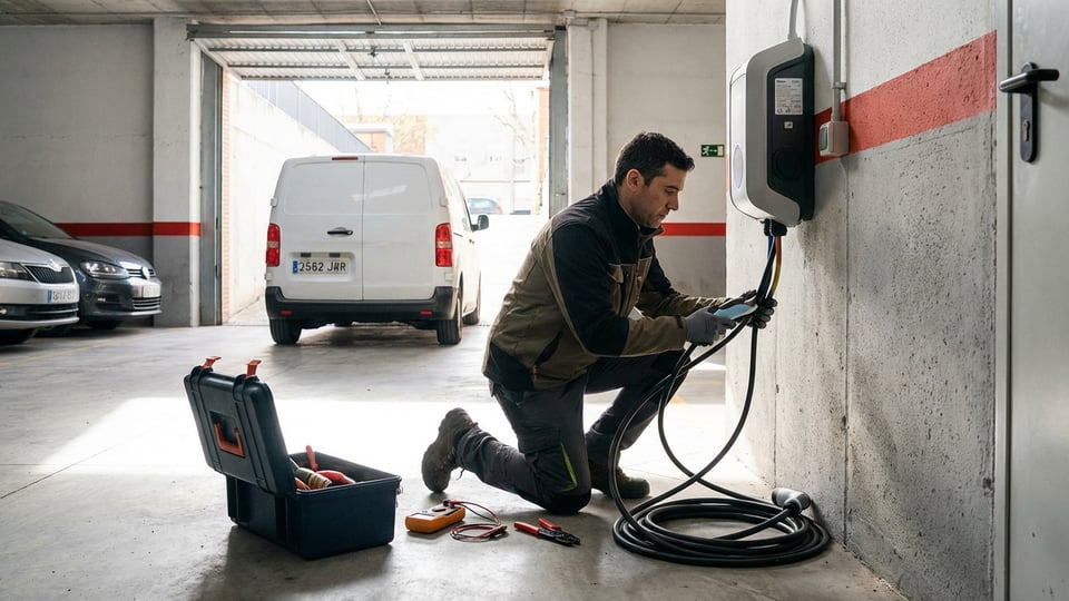 Estrategia de marketing digital para Marketing para Negocio de Instalación de Puntos de Recarga de VE en España
