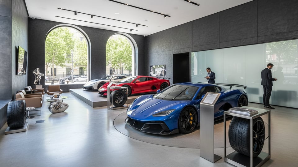 Estrategia de marketing digital para Marketing para Nuevo Concesionario de Hypercars en Madrid