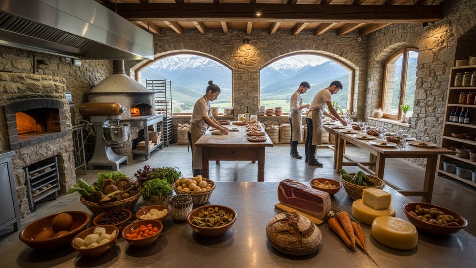 Estrategia de marketing digital para Marketing para Restaurante de Montaña y Producto Local en Huesca