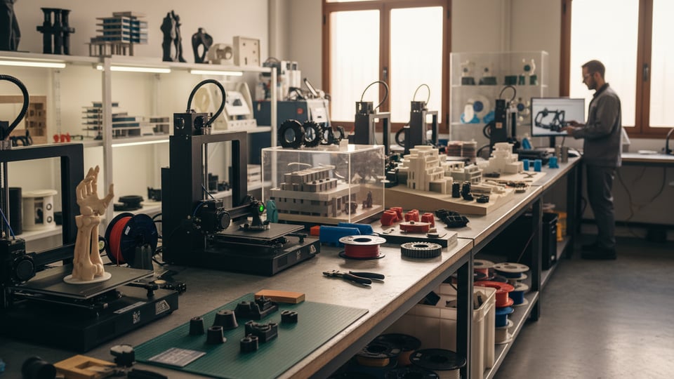 Estrategia de marketing digital para Marketing para Taller de Impresión 3D Industrial en España