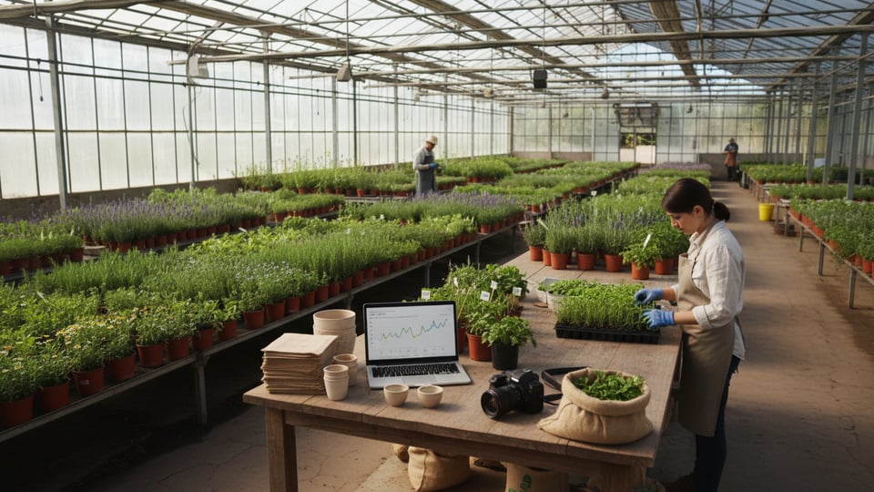 Estrategia de marketing digital para Marketing para Vivero de Plantas Aromáticas y Medicinales en Brihuega